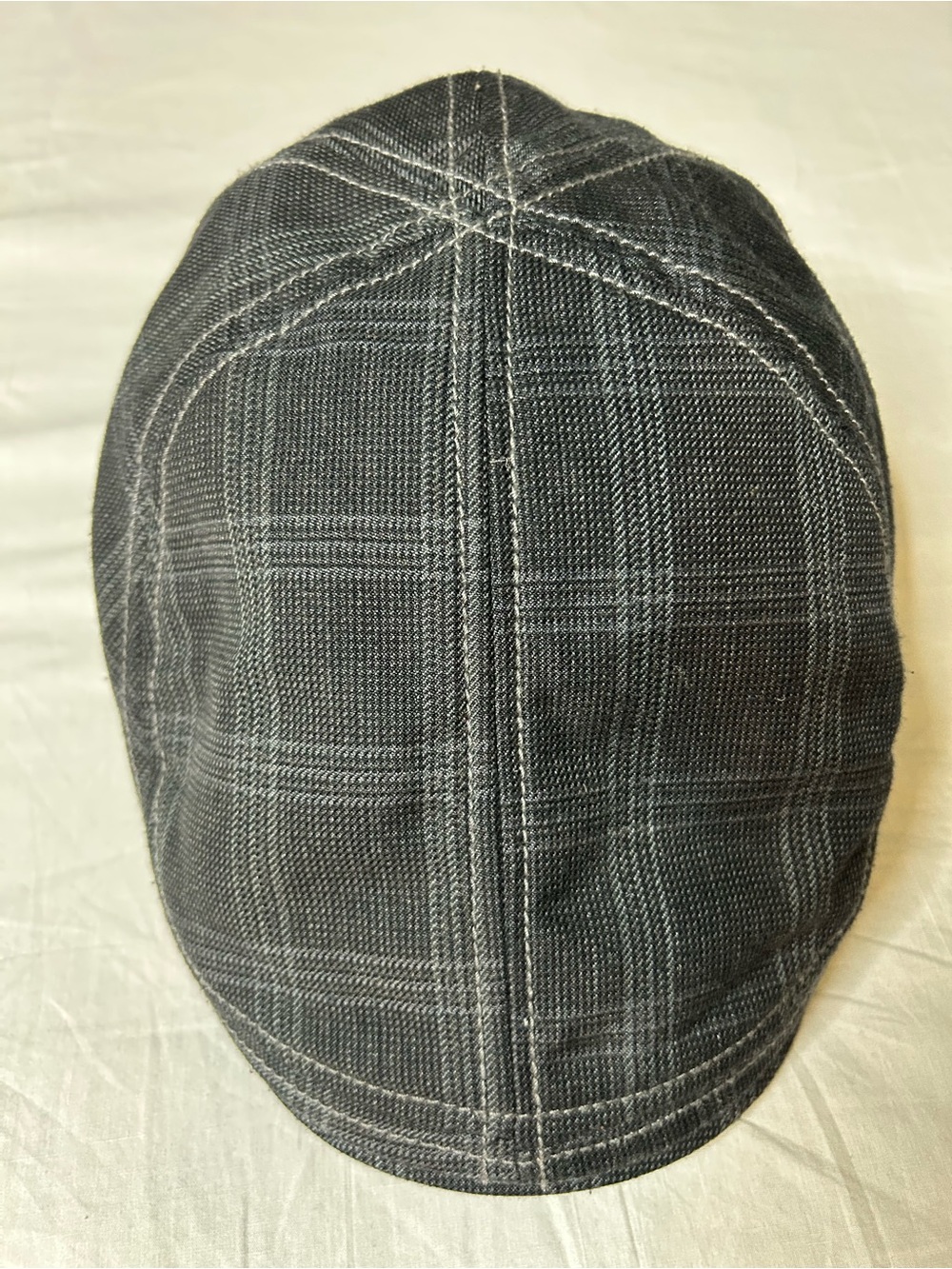Goorin Bros. Captain Gray Plaid Ivy Flat Cap Driving Hat | Size Small